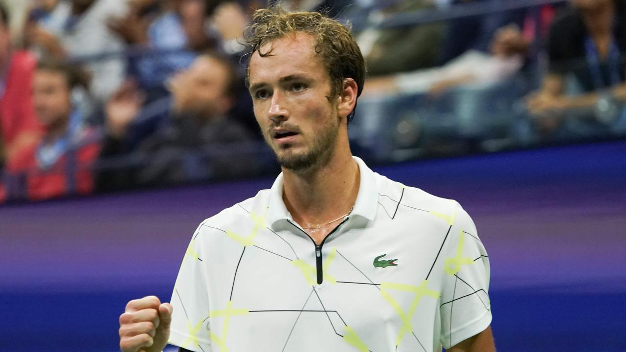 Daniil Medvedev progresses to the US Open final.