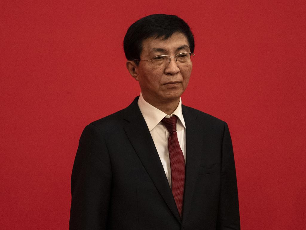 Wang Huning, dubbed ‘the brains behind the throne’. Picture: Kevin Frayer/Getty Images