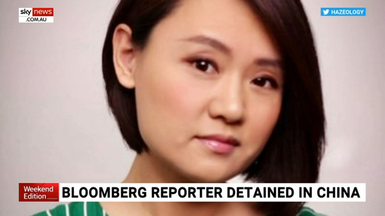 Bloomberg reporter detained in China | Sky News Australia