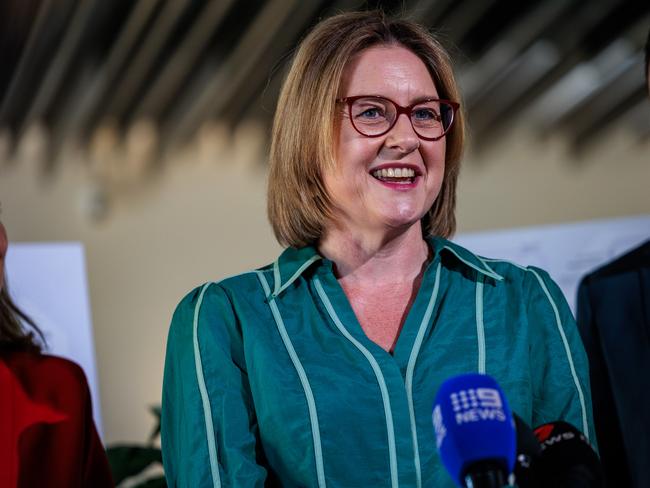 Premier Jacinta Allan is pushing to end no-fault evictions. Picture: Nadir Kinani