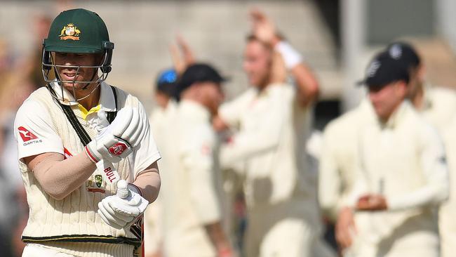 David Warner has had no answer to Stuart Broad this Ashes series and is a candidate to be dropped.