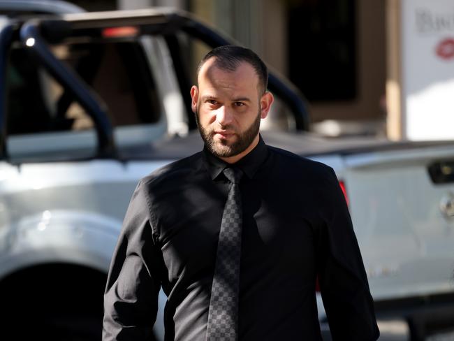 Rafat Alameddine pictured arriving at Parramatta Court. Picture: NCA NewsWire