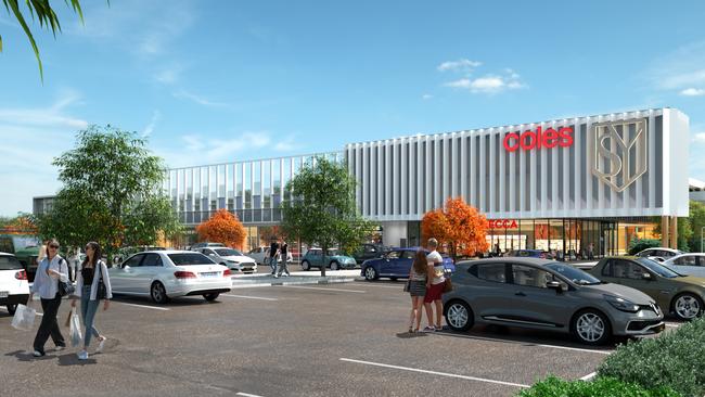 Coles will operate a supermarket at the Roseworthy town centre. Picture: Hames Sharley