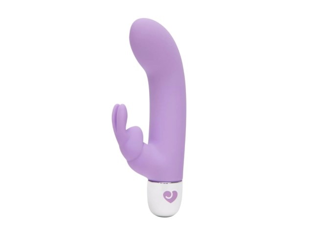 Lovehoney Frisky 10 Function Silicone Rabbit Vibrator Purple. Picture: Lovehoney.