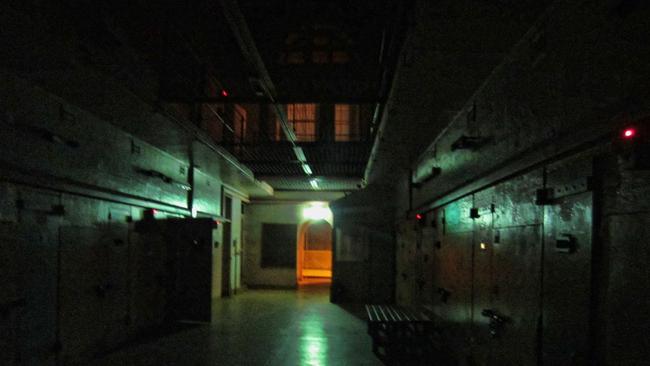 Strange apparitions, noises and occurences have been reported at Maitland Gaol. Picture: Newcastle Ghost Tours.