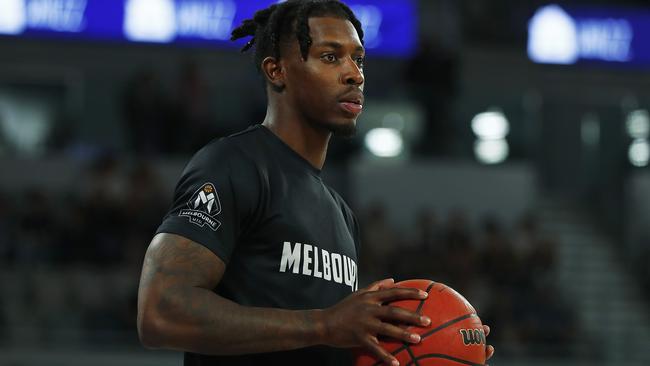 Star Melbourne United import Casey Prather’s wretched season looks over. Picture: Getty Images