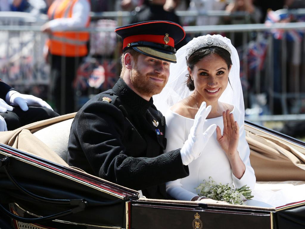 Prince Harry won his battle to keep his beard for his wedding day. Picture: Getty Images