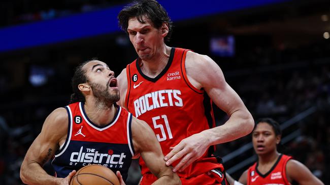 Xavier Cooks will play for the Washington Wizards at this year’s NBA Summer League alongside ex-Kings teammate Dejan Vasiljevic. Photo: Scott Taetsch/Getty Images.