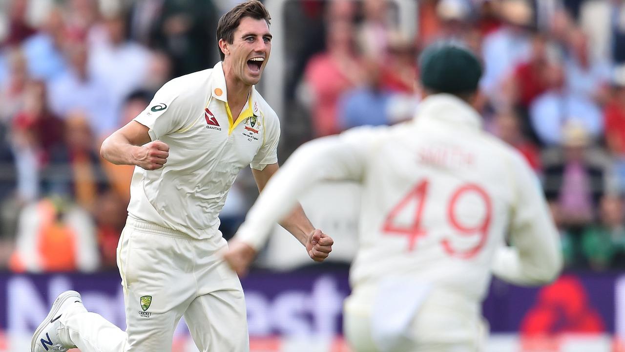 Pat Cummins, Nathan Lyon and Josh Hazlewood each took three wickets.