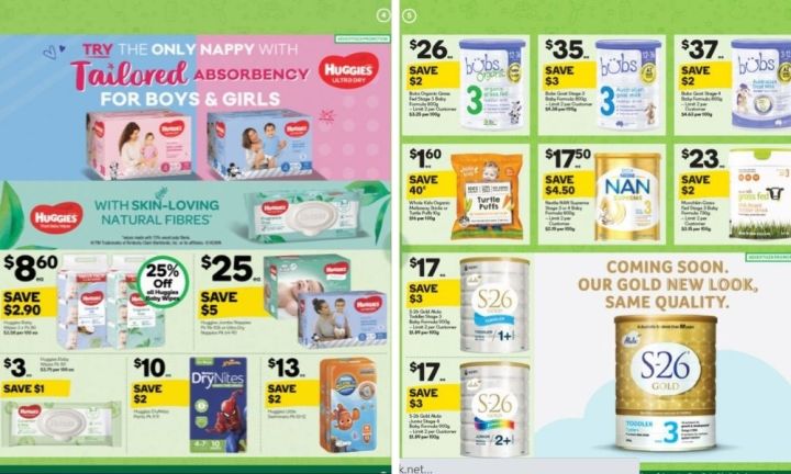 Huggies  Woolworths