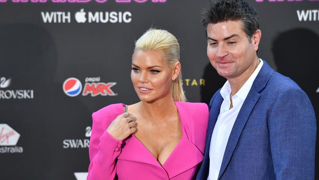 Sophie Monk and Stu Laundy