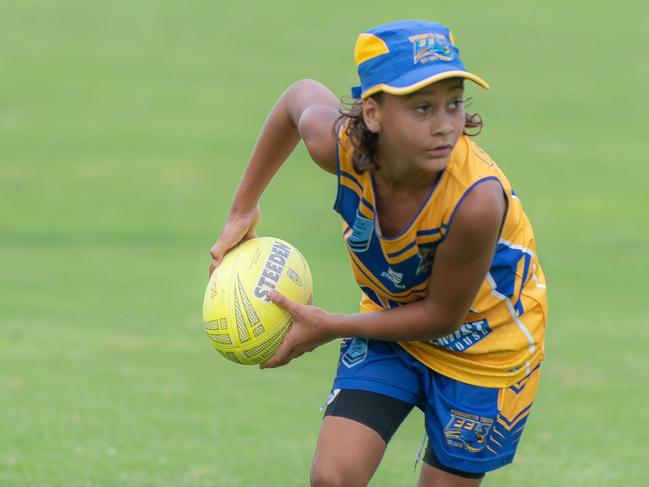 George Rizk of the Parramatta Junior State Cup Touch Football team. Picture: Contributed