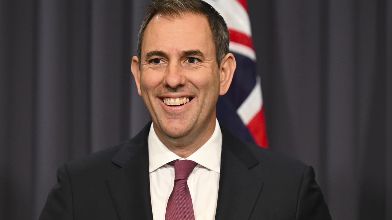 Treasurer Jim Chalmers says 2025 will be a better year than 2024. Picture: NewsWire / Martin Ollman