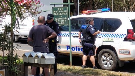 A man has died after being struck by a vehicle on the intersection of Curtain Fig Tree Road and Kehoe Place on the Gillies Range Road, shortly after 1pm on Thursday, October 31. Picture: Facebook / Supplied