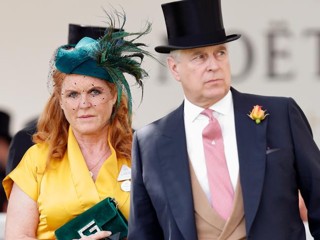 Sarah Ferguson, Duchess of York and Prince Andrew, Duke of York on June 21, 2019 in Ascot, England. Picture: Max Mumby/Indigo/Getty Images