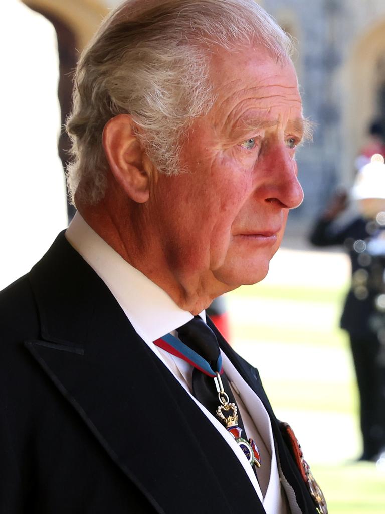 Prince Harry wrote Prince Charles a note ahead of his return to the UK for his grandfather’s funeral. Picture: Chris Jackson/Getty Images