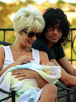 Her mother had a new baby with Hutchence, named Tiger Lily.