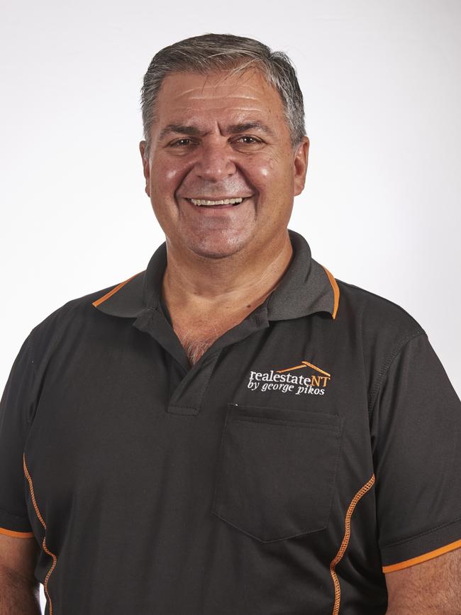 Real Estate NT by George Pikos agent George Pikos is famous around town as a ‘nicest bloke ever’. Picture: Supplied.