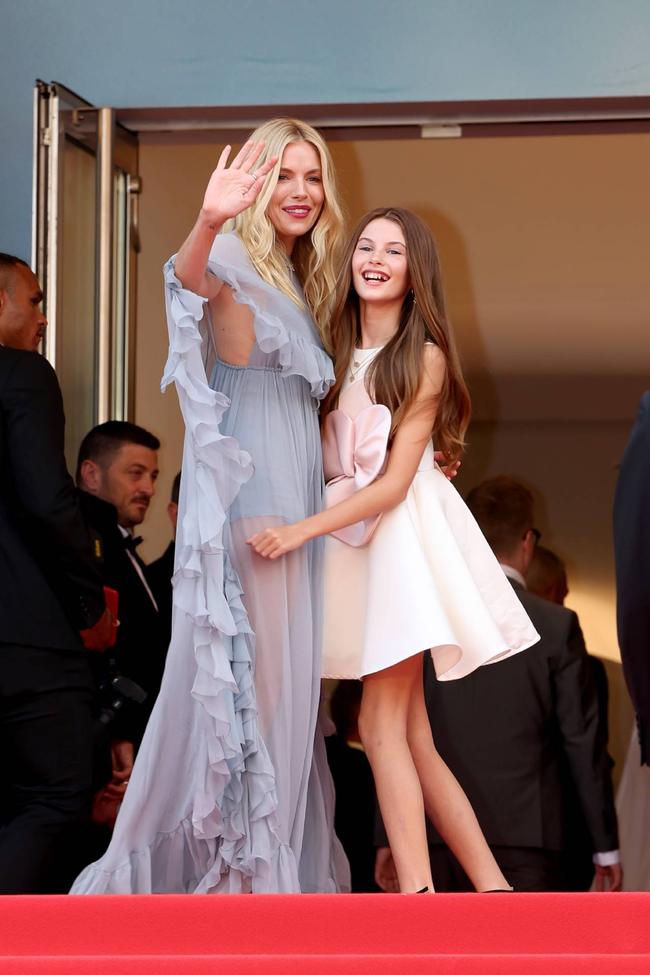 Sienna Miller and Marlowe SturridgeMiller attended the 2024 Cannes Film Festival in new-season Chloé with mini-me daughter Marlowe in tow; their picture-perfect red carpet moment is one for the books. 