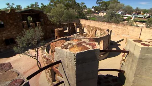 Amigo’s Castle in Lightning Ridge.