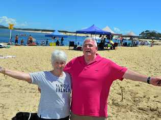 BEST OF BOTH WORLDS: Alan and Gwenda Tudman have had enough of the Australian summer and want to buy a place in Europe so they can escape for a few months. Picture: John McCutcheon