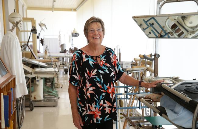 Carol Parker in one of the museum’s wings. Picture: AAP Image/Craig Wilson