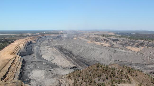 The Saraji Coal Mine near Dysart is operated by BHP Mitsubishi Alliance.