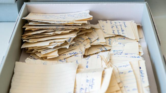 Torn documents have been pieced back together to reconstruct the story of the Stasi’s operations.