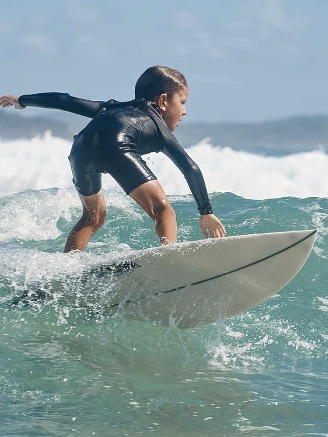 Debbie and Eugene Tan have taught their sons how to surf.