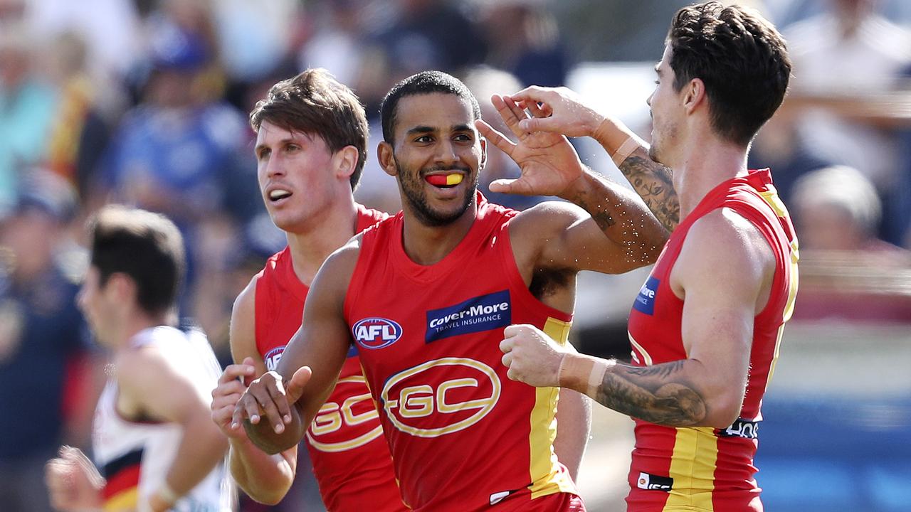 Gold Coast defeated Adelaide in the Marsh Community Series on Friday. Photo: Sarah Reed