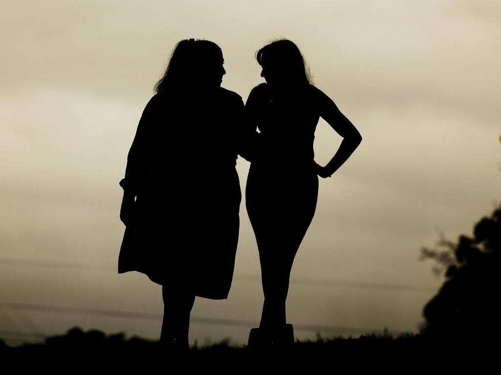 The NSW mother and her daughter. Picture: Sam Ruttyn