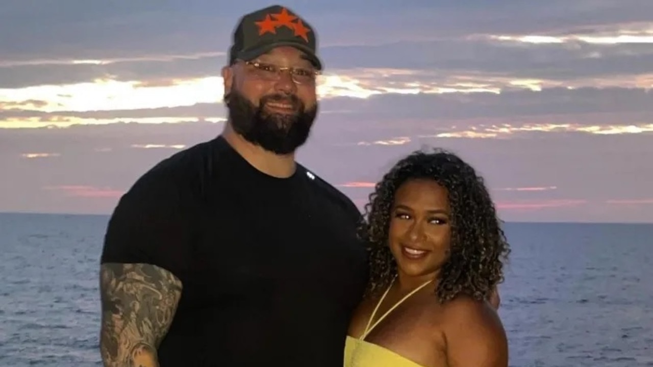 Bray Wyatt and his fiancee JoJo Offerman.