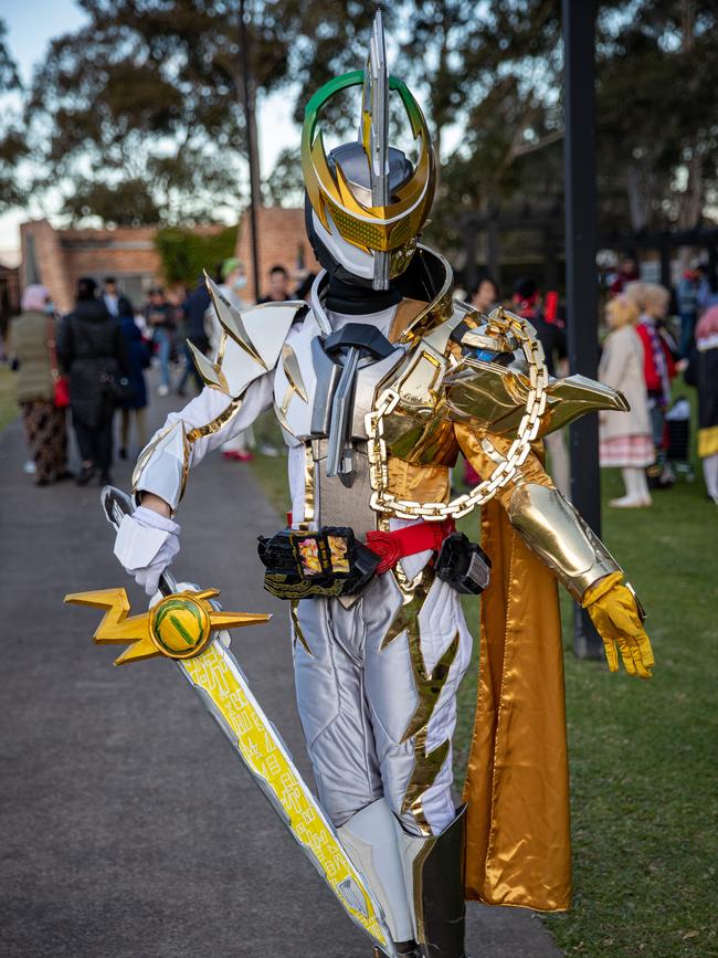 The festival was a chance to dress up. Picture: Christian Gilles