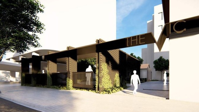 Artist impressions submitted as part of the development application for the Victory Hotel.