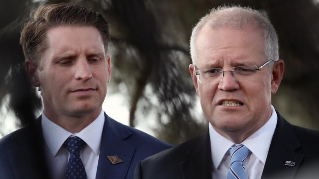 China, which Andrew Hastie knows much about, will prove to be the Morrison government’s greatest test. Picture: Gary Ramage