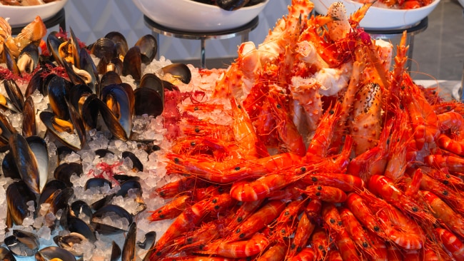 The fresh seafood on offer is truly something to behold. Picture: The Epicurean, Crown Sydney