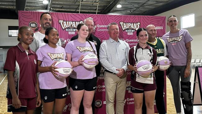 The Cairns Taipans, alongside the Queensland Government and NBL Assists, have launched the Cairns Taipans Academy Girls(TAG). Contributed by Taipans Media