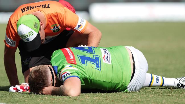Blake Austin is out with a knee injury.