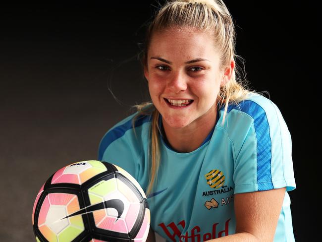 Matilda player Ellie Carpenter has been named in the Young Matildas.