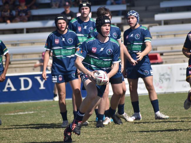 Rockhampton District Junior Rugby League CQ Club Challenge, under-15, Blackwater Crushers versus Brothers White, Browne Park, June 24, 2023.