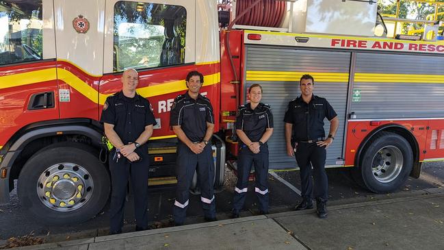 The school sent a shout out on its Facebook page to the 'heroes' of the hour – police and firefighters who responded to the fire. PHOTO: Granville State School