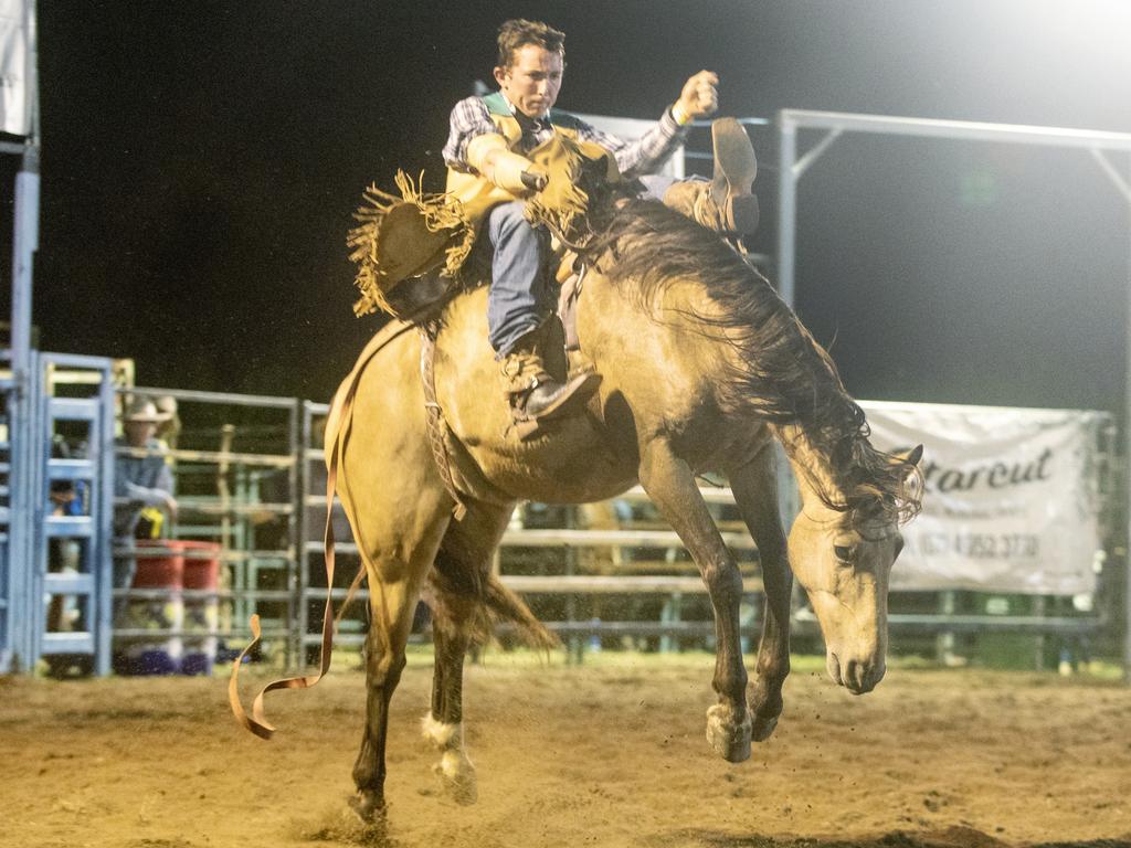 Toby Crumblin at Gargett Rodeo Saturday 3 June 2023 Picture: Michaela Harlow