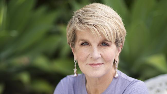 Julie Bishop, the chancellor of the Australian National University.