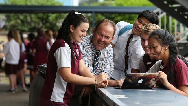 Beenleigh State High school Principal Matt O'Hanlon said his focus is on relative gain data which he hopes will show how students have progressed from year 5 to 7 and 9.