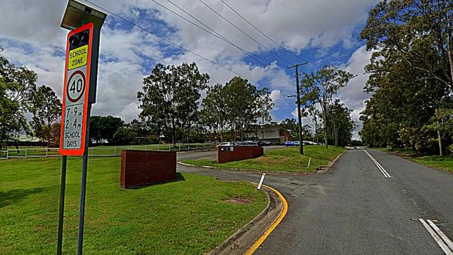 One of the school’s six entrances on High St, which will be part of the redesign.