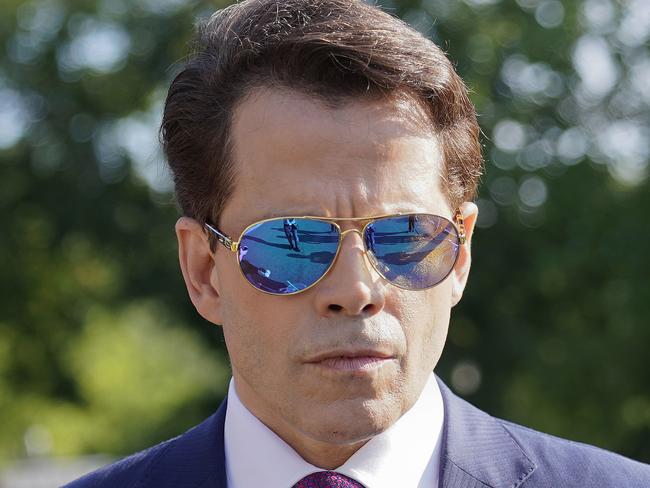 Former White House communications director Anthony Scaramucci slammed Mr Trump’s response. Picture: Pablo Martinez Monsivais/AP