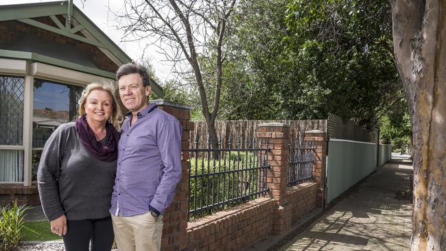 Royston Park residents Tony Fox and partner Vicki Hemmings are selling their property on Oaklands Ave and say the inner-eastern area has many lifestyle benefits.