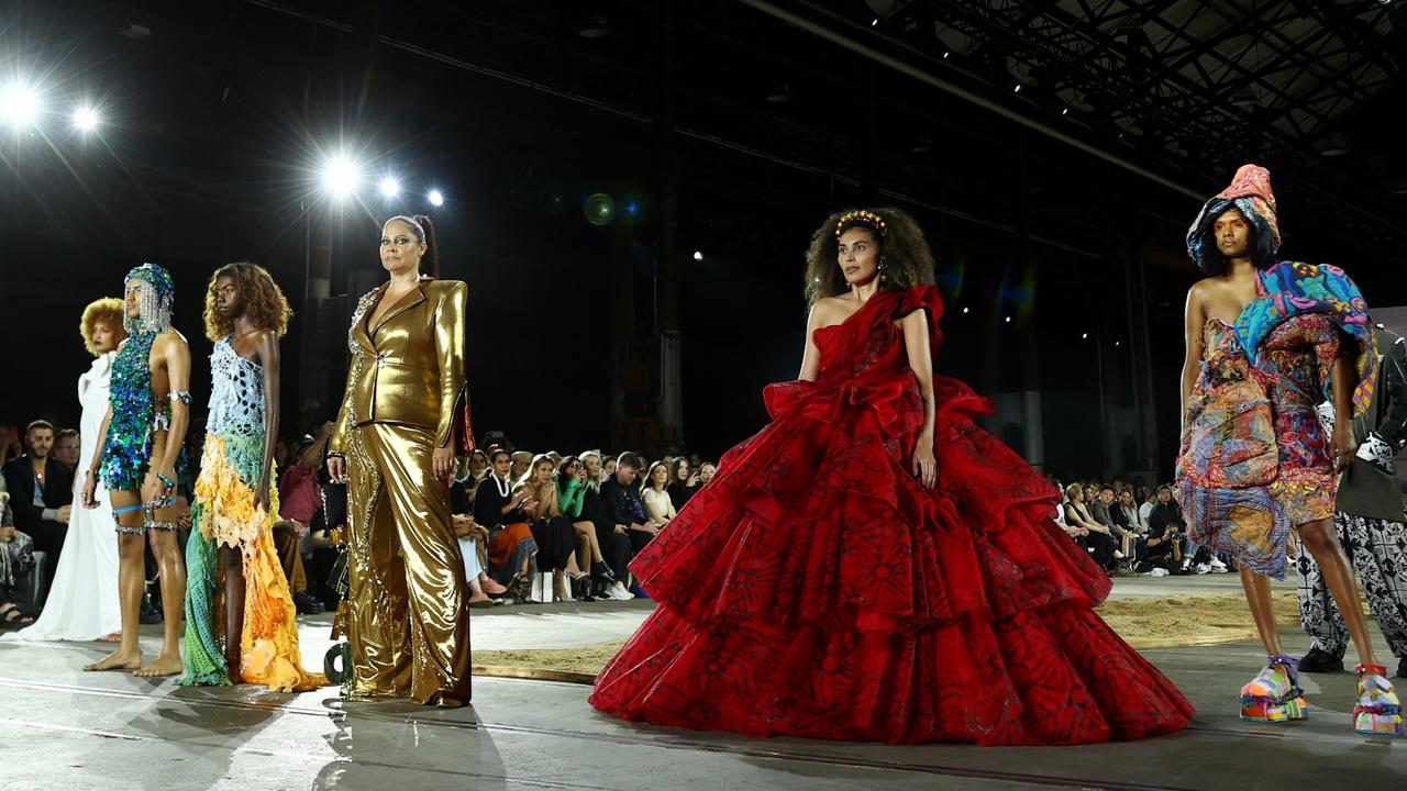 Australian Fashion Week showcased some of the best Australian fashions. Picture: Mark Nolan/Getty Images