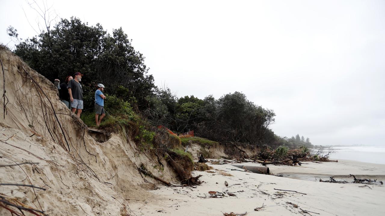 Byron Bay’s Main Beach and Clarkes Beach have been further impacted by