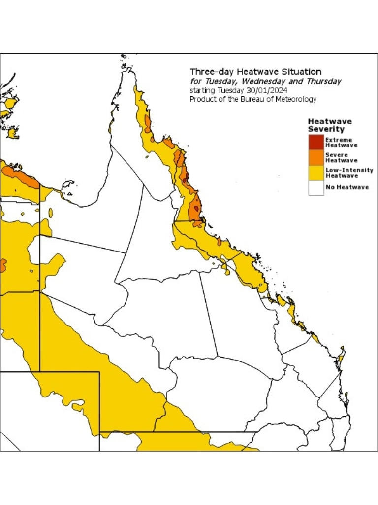 So is Queensland. Picture: BOM.